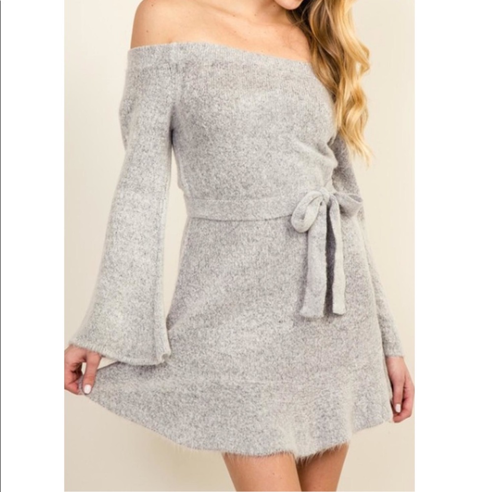 Olivaceaus Sweater Dress